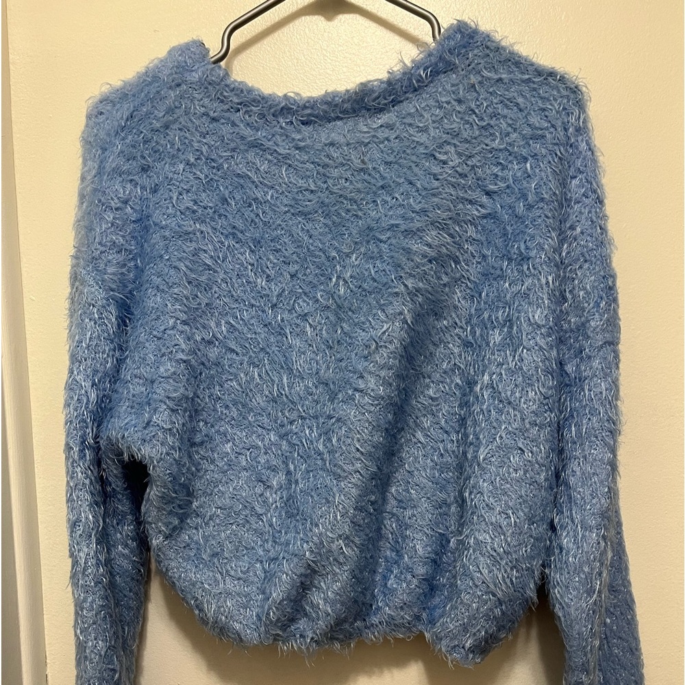 Zara Trafaluc Eyelash Shaggy Sweater Women’s Small